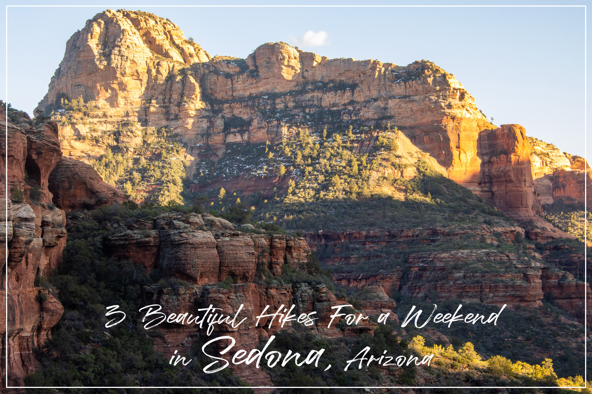 Read more about the article 3 Beautiful Hikes For a Weekend In Sedona, Arizona